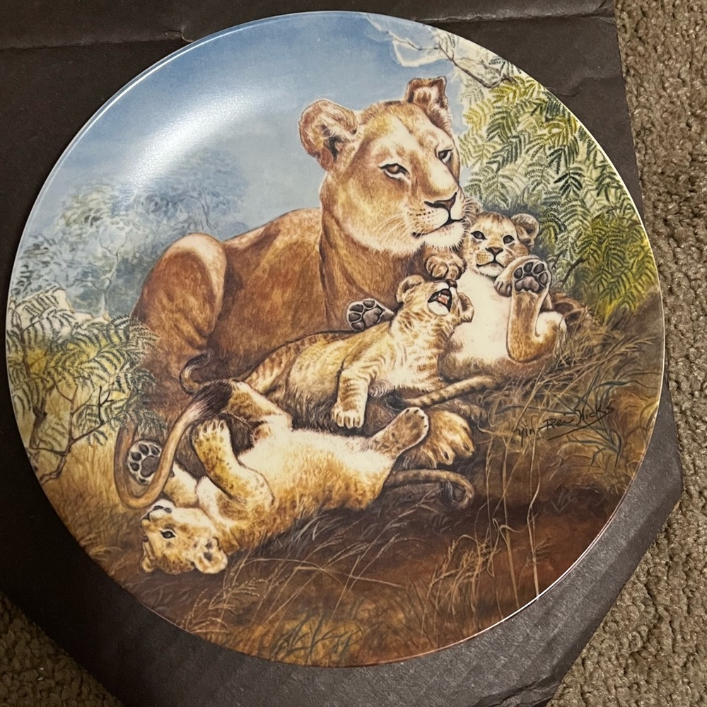 3 for $8 “A Watchful Eye” by Yin-Rei Hicks Decorative Plate